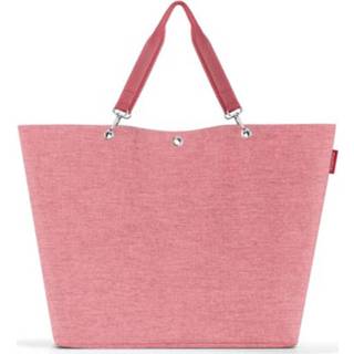 👉 Strandtas Twist Berry polyester XL shopper roze Reisenthel / 4012013726347