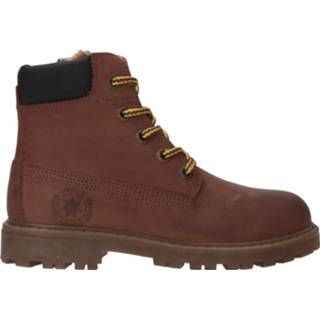 👉 Veterboots bruin laag kunststof textiel active leer Develab Veterboot 8719989021075