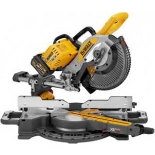 👉 Verstekzaagmachine active DeWALT DCS727T2-QW 54V Li-ion FlexVolt Accu afkort- en set (2x 6.0Ah) - 250 mm 5035048708019