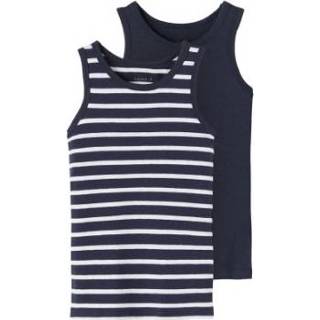 👉 Name it Tank Top 2 Pack Donker Sapphire