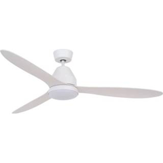 👉 Plafondventilator hout active Beacon met lamp WhitehavenØ 143cm IP55 213043 9333509136460