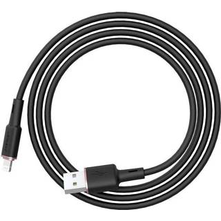 👉 Lightning kabel zwart silicone Acefast USB naar - 120cm 6974316280682