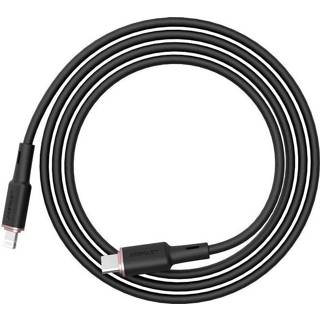 👉 Lightning kabel zwart silicone Acefast USB-C naar - 120cm 6974316280644