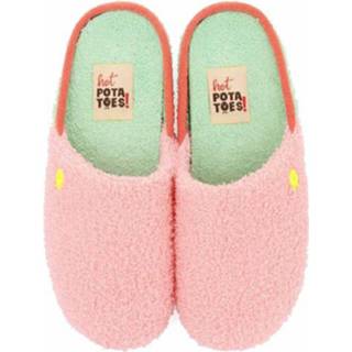 👉 Hot Potatoes Zomer Pantoffels Kemeo 65579 Roze / Groen-37
