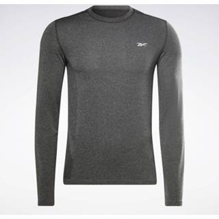 👉 Shirt lange mouw XS mannen zwart United By Fitness MyoKnit Seamless Long Sleeve