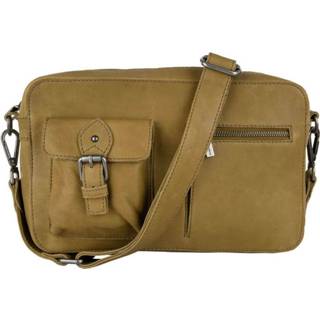 👉 Schoudertas nederlands Cowboysbag Crossbody Palma X Saskia Weerstand Olijf 8718586616097