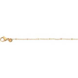 👉 Halsketting nederlands IXXXi Ketting Collier Slim Ball Rosé 75 cm 8719794043637