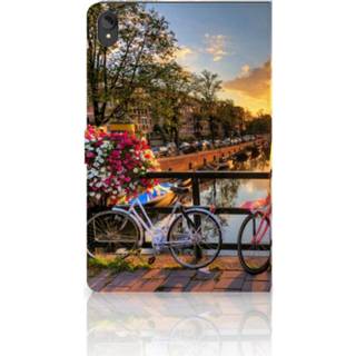 👉 Flipcase Lenovo Tab P11 | Plus Tablet Flip Case Amsterdamse Grachten 8720632965011