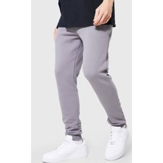 Man Signature Skinny Fit Joggingbroek, Charcoal