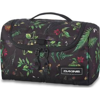 👉 Toilettas Woodland Floral polyester l Revival Kit donkergroen Dakine 194626464978