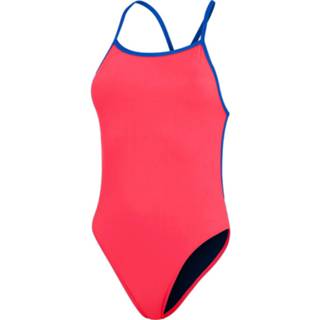 👉 Speedo Womens Solid Vback Swimsuit - Badpakken