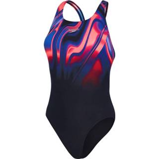 👉 Speedo Womens Digital Placement Powerback Swimsuit - Badpakken