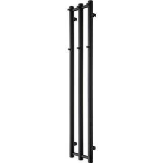 👉 Handdoekradiator zwart staal kiro TVS Design 3 200W 140x26,5cm 5704263500325