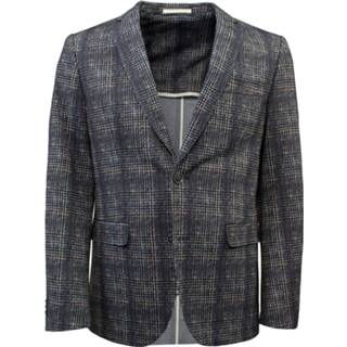 👉 Colbert active antraciet Floris Duetz jersey geruit 8720008317451