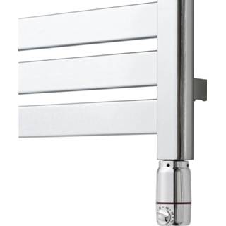 👉 Radiator chroom staal TVS Design EL 600 thermostaat 600W 5704263200058