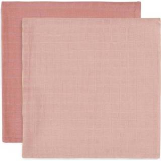 👉 Jollein Bamboe Multidoek 2-Pack - 115×115 cm. - Pale Pink