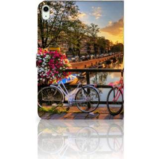 👉 Flipcase IPad Air (2020/2022) 10.9 inch Tablet Flip Case Amsterdamse Grachten 8720632549099