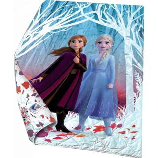 👉 Polyester antraciet Disney Frozen Beddensprei Smile 140 x 200 cm 5425039180267