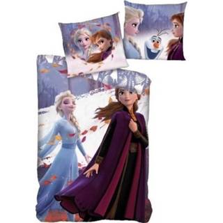 Dekbedovertrek polyester antraciet Disney Frozen Nature 140 x 200 cm - 5407007981854