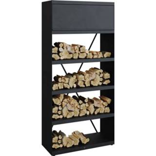 👉 Zwart OFYR Wood Storage Black 100 7436933034097