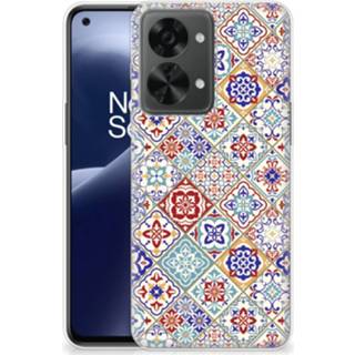 👉 Siliconen hoesje OnePlus Nord 2T TPU Tiles Color 8720632617118