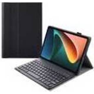 👉 Toetsen bord azerty Keyboard Case zwart Xiaomi Pad 5 Hoes met Toetsenbord - Slimline 8720684539949