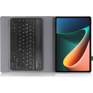 👉 Toetsenbord Keyboard Case qwertz zwart Xiaomi Pad 5 Hoes met - Slimline 8720684539994