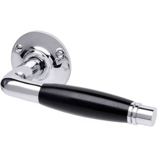 👉 Deurklink nikkel De Oude - Deco nikkel, rond rozet 7426856159557