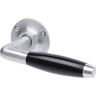 👉 Deurklink nikkel De Oude - Klassiek mat nikkel, rond rozet 7426856159519