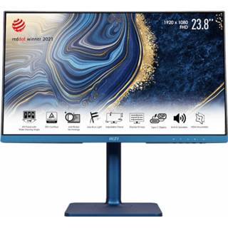 👉 Monitor blauw MSI Modern MD241P Ultramarine 4719072880460