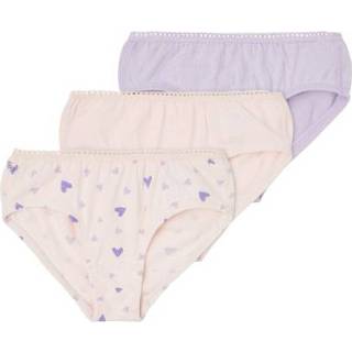 👉 Katoen mix babymode meisjes roze Name it Slips 3-pack Barely 5715311053120