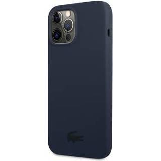 👉 Vloeibaar silicoon blauw Lacoste iPhone 13 Pro siliconen hoesje - 3666339037437