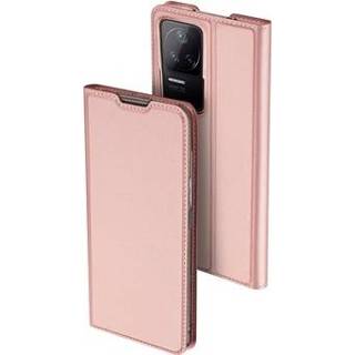 👉 Flipcase roze Dux Ducis Skin Pro Xiaomi Poco F4 Flip Case - 6934913035283