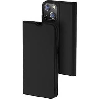 👉 Flipcase zwart Dux Ducis Skin Pro iPhone 14 Flip Case - 6934913035030