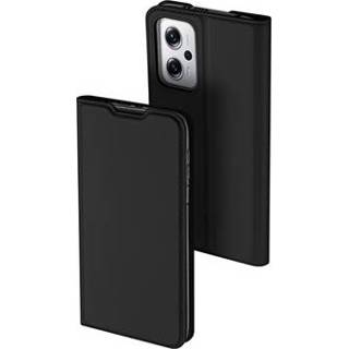 👉 Flipcase blauw Dux Ducis Skin Pro Xiaomi Redmi Note 11T Pro/11T Pro+ Flip Case - 6934913036501