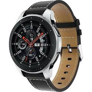 👉 Smartwatch zwart Universele Lederen Band - 22mm 5714122220783