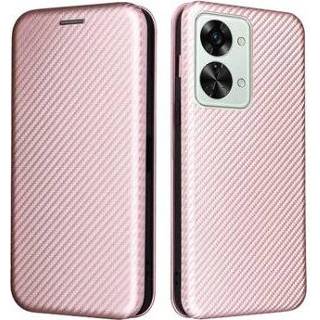 👉 Flipcase koolstofvezel rose goud OnePlus Nord 2T Flip Case - 5714122055781