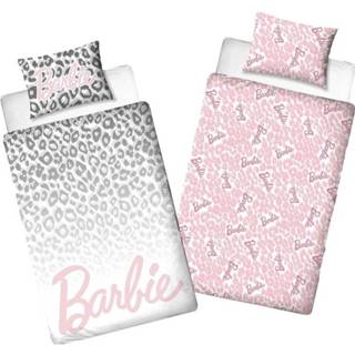 👉 Dekbedovertrek katoen antraciet Barbie Gradient 140 x 200 cm - 60 70 8719023509750