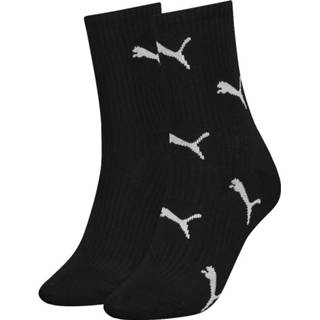 👉 Sock zwart Black Combo vrouwen Women cat logo 2p 8720245344784