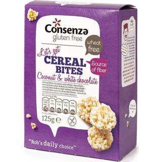👉 Witte Consenza Cereal Bites met Kokos & Chocolade 8717496861320