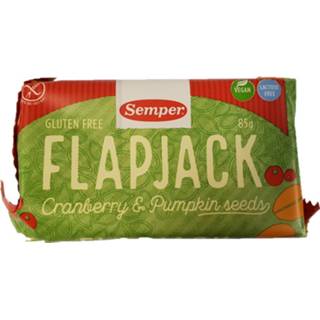 Semper Reep Flapjack Cranberry en Pompoen 85 gram 7310100560858