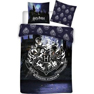 👉 Dekbedovertrek polyester antraciet Harry Potter Dark - 140 x 200 cm 5407007987740