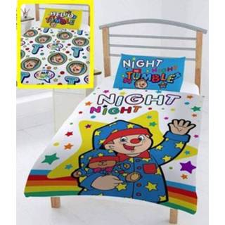 👉 Peuterdekbedovertrek antraciet peuters Mr Tumble 120 x 150 cm 5060322097992