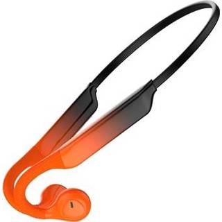 👉 Koptelefoon oranje zwart Sport Bluetooth 5.0 Luchtgeleiding K9 - / 5712579668684