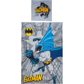 👉 Dekbedovertrek grijs katoen antraciet Dc Comics Batman 140 x 200 cm