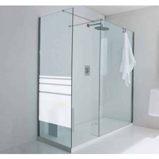 👉 Douchewand Post NL nederlands stickers Effen kleur onregelmatige strepen