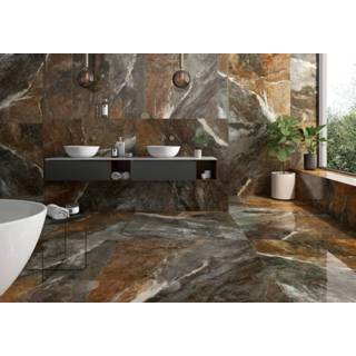 👉 Geotiles Amazona tegel 60x120cm - Coffee