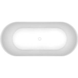 Vrijstaand bad wit acryl Regn 180x80cm 8720297696060