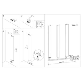 👉 Radiator chroom Vasco inbouw thermostaatbox voor Mono radiatoren - 5413754870679