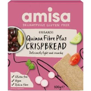 👉 Fiber Amisa Quinoa Plus Crispbread 5032722314153